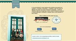 Desktop Screenshot of meninasdoconto.com.br